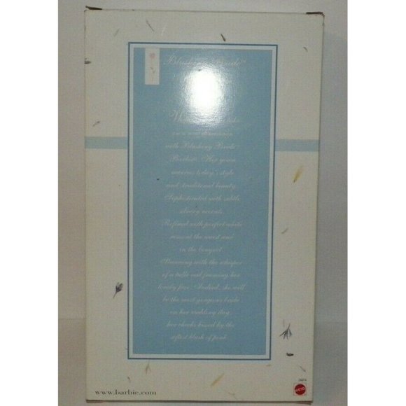 Vintage '99 Blushing Bride Wedding Barbie Doll NIB - Picture 6 of 9